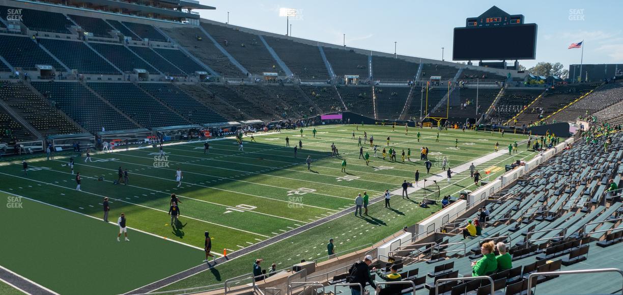 Autzen Stadium - Section 17 Seat View