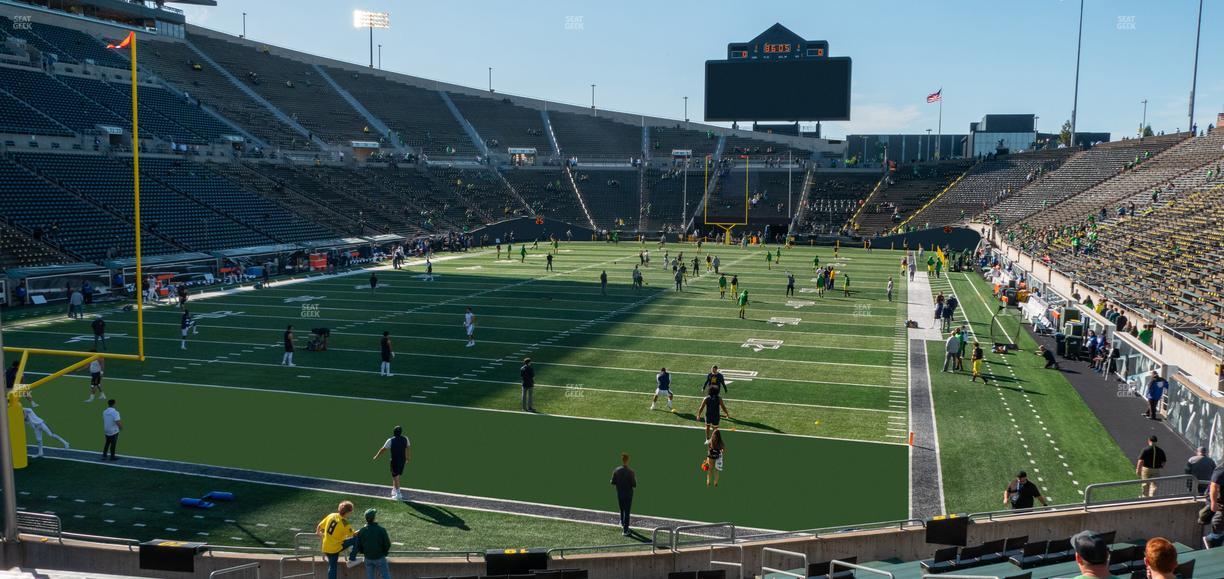 Autzen Stadium - Section 19 Seat View