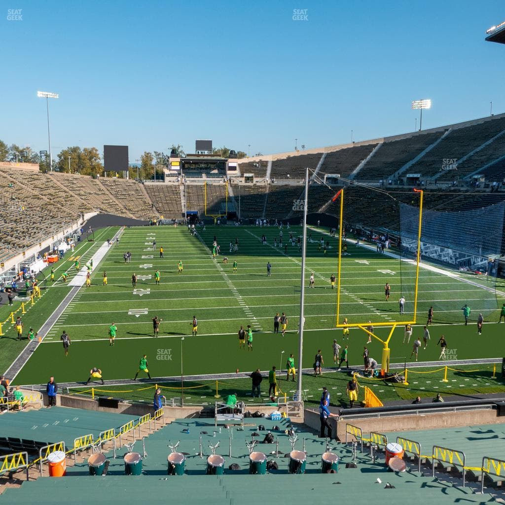 Autzen Stadium - Section 2 Seat View
