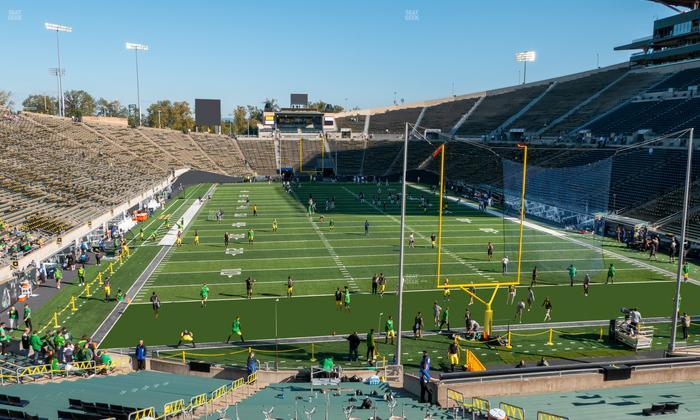 Autzen Stadium - Section 2 Seat View