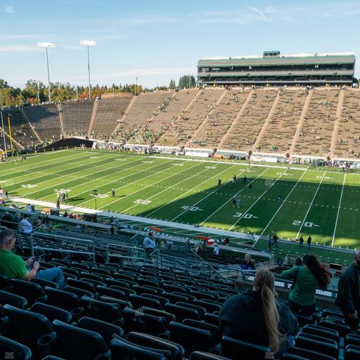 Autzen Stadium - Section 28 Public Reserve Seat View