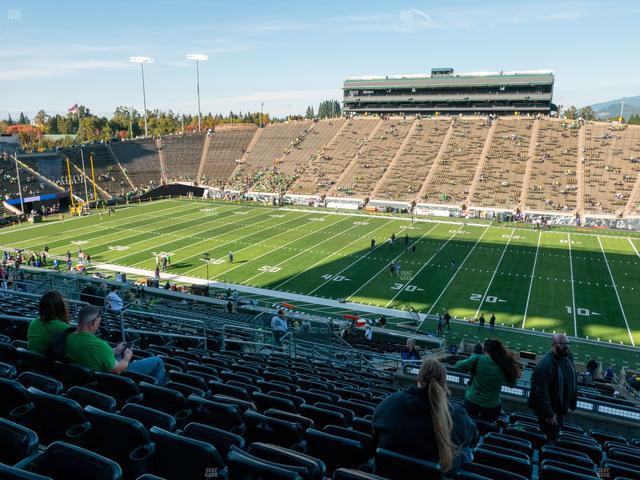 Autzen Stadium - Section 28 Public Reserve Seat View