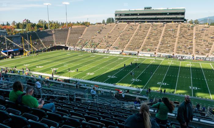 Autzen Stadium - Section 28 Public Reserve Seat View