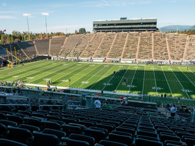 Autzen Stadium - Section 29 Club Seat View