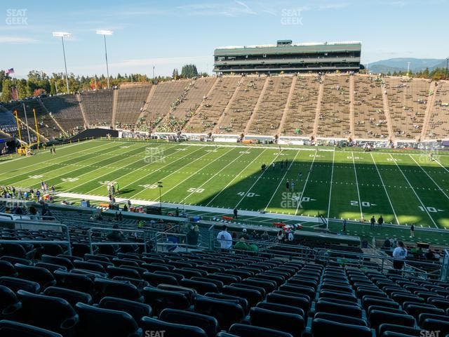Autzen Stadium - Section 29 Club Seat View