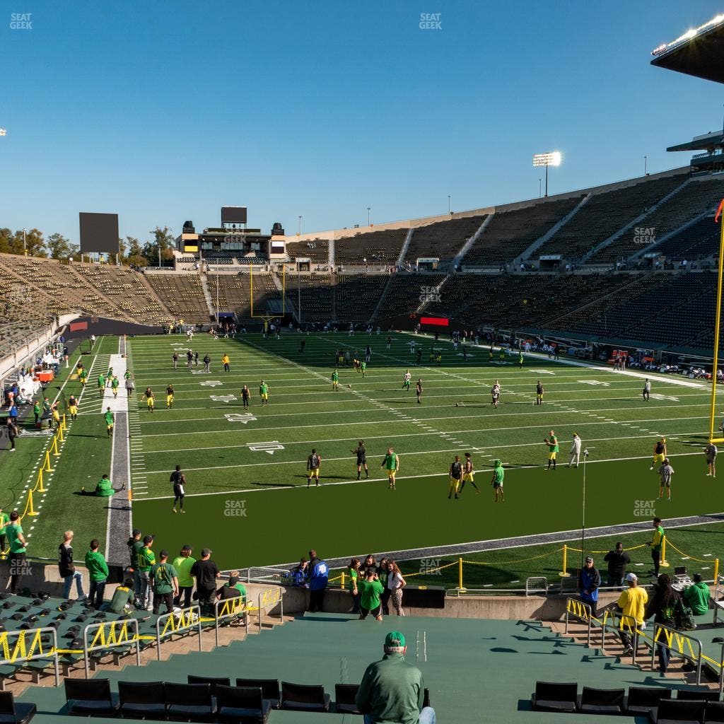 Autzen Stadium - Section 3 Seat View