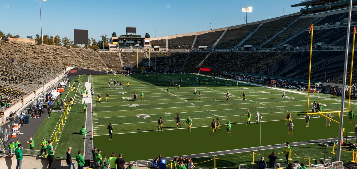 Autzen Stadium - Section 3 Seat View