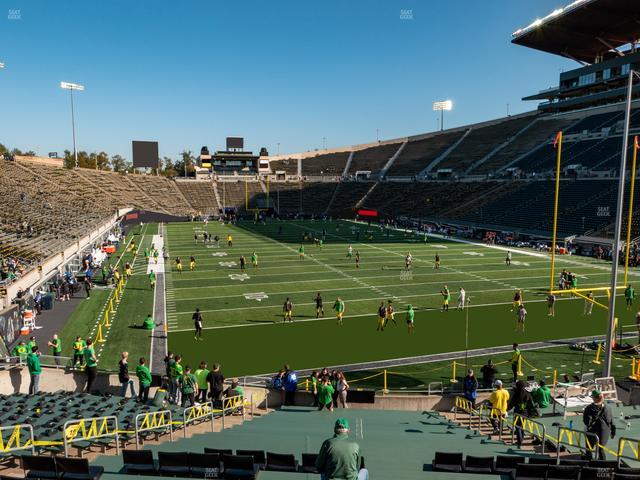 Autzen Stadium - Section 3 Seat View