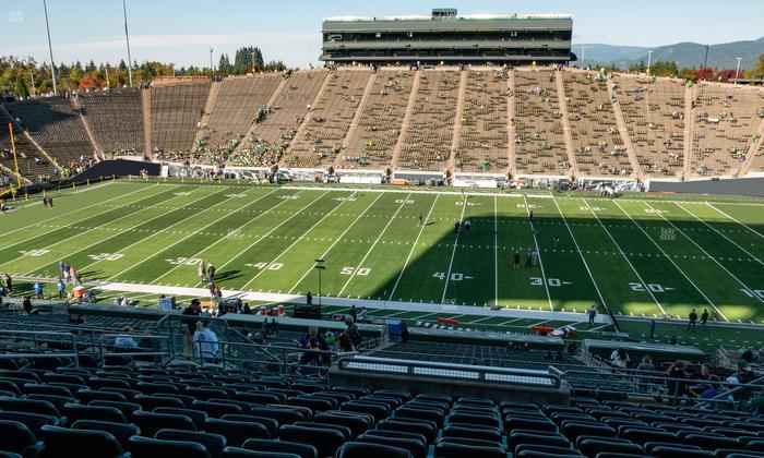 Autzen Stadium - Section 30 Club Seat View