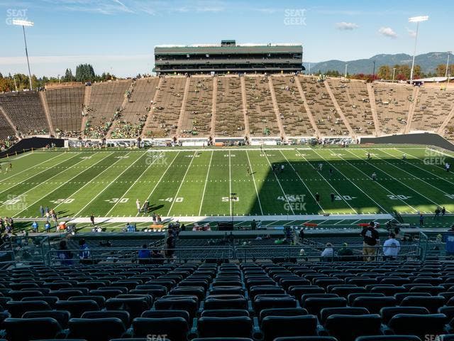 Autzen Stadium - Section 31 Club Seat View