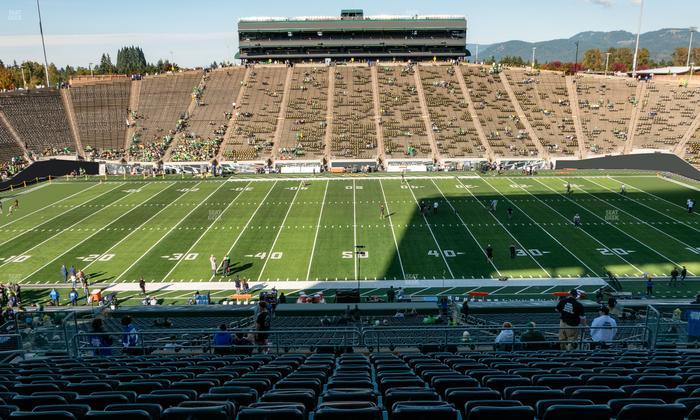 Autzen Stadium - Section 31 Club Seat View
