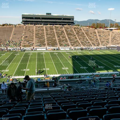 Autzen Stadium - Section 32 Club Seat View