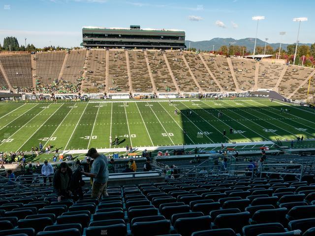 Autzen Stadium - Section 32 Club Seat View