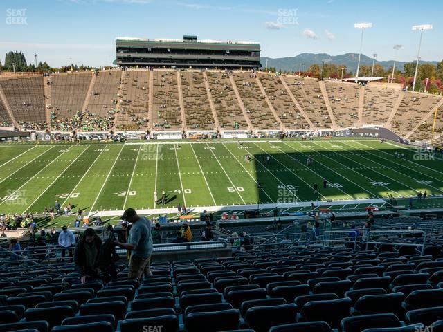 Autzen Stadium - Section 32 Club Seat View