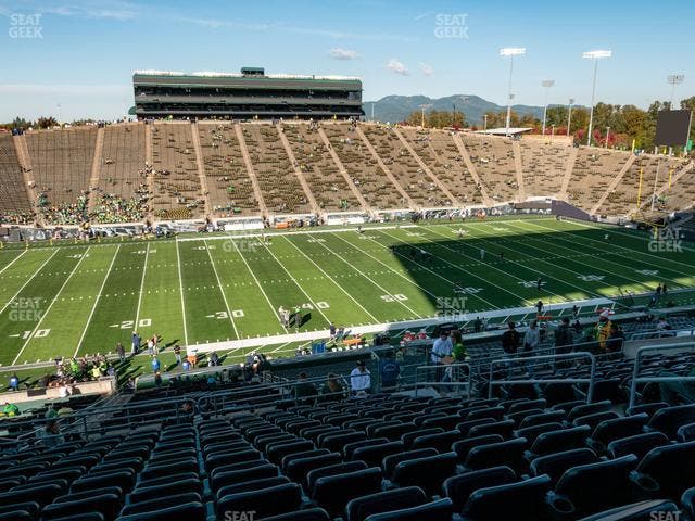 Autzen Stadium - Section 33 Club Seat View