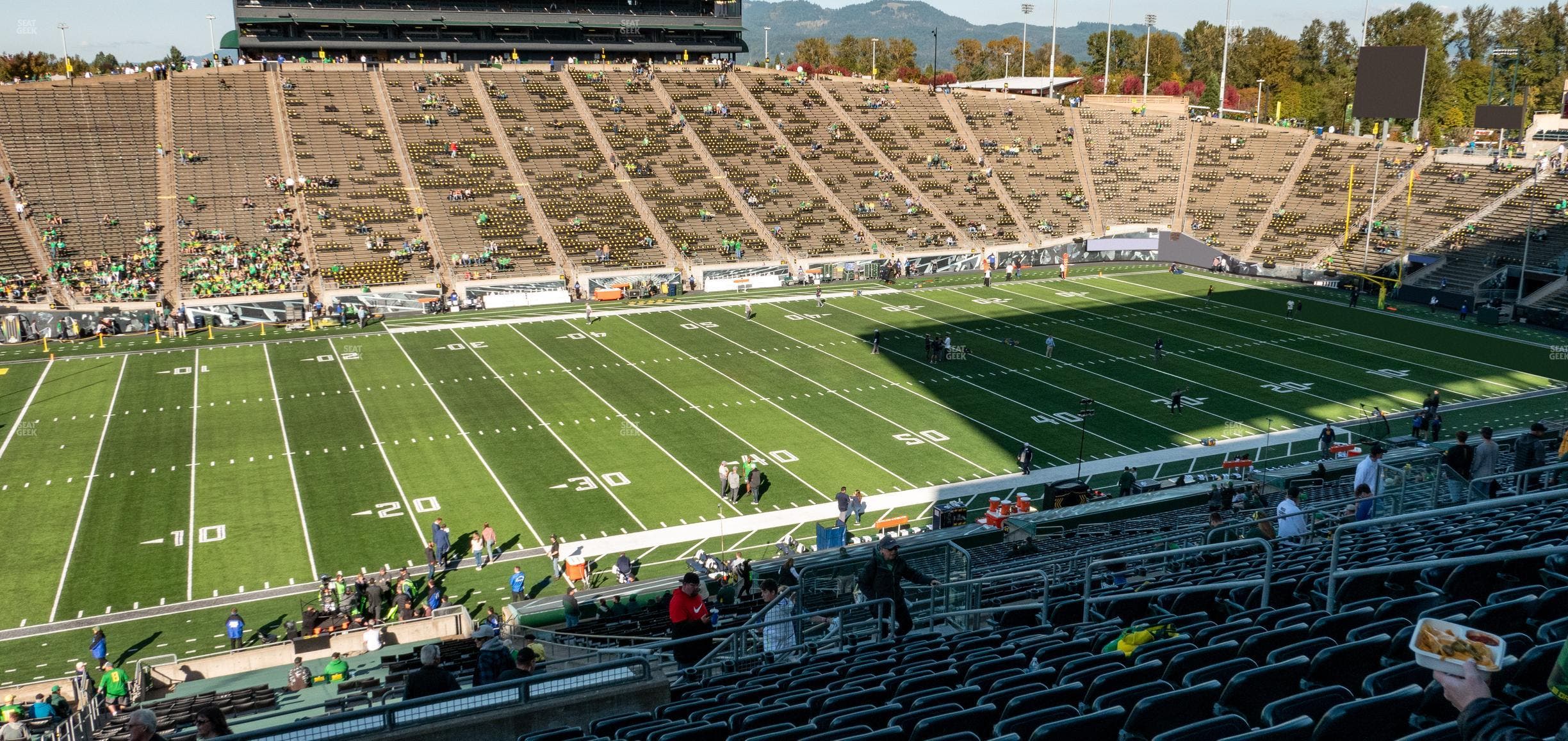 Autzen Stadium - Section 34 Public Reserve Seat View