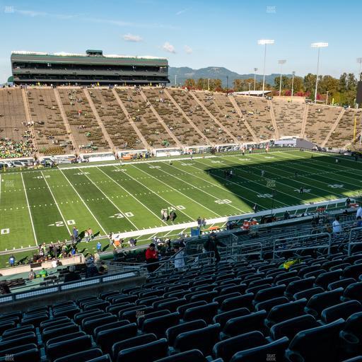 Autzen Stadium - Section 34 Public Reserve Seat View
