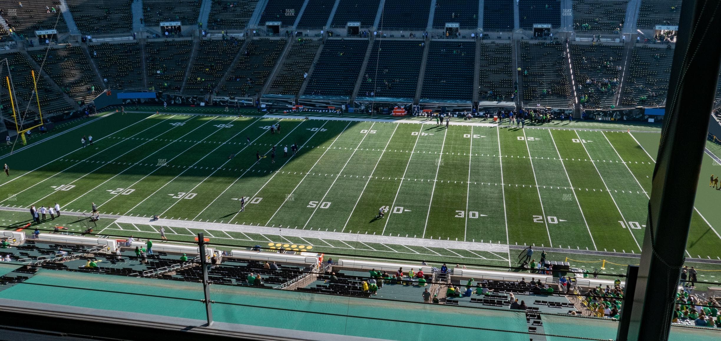 Autzen Stadium - Section Charter Box 2 Seat View