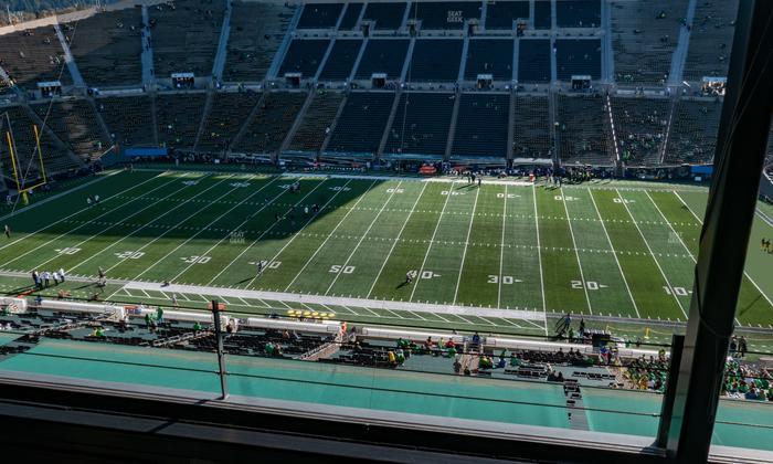 Autzen Stadium - Section Charter Box 2 Seat View
