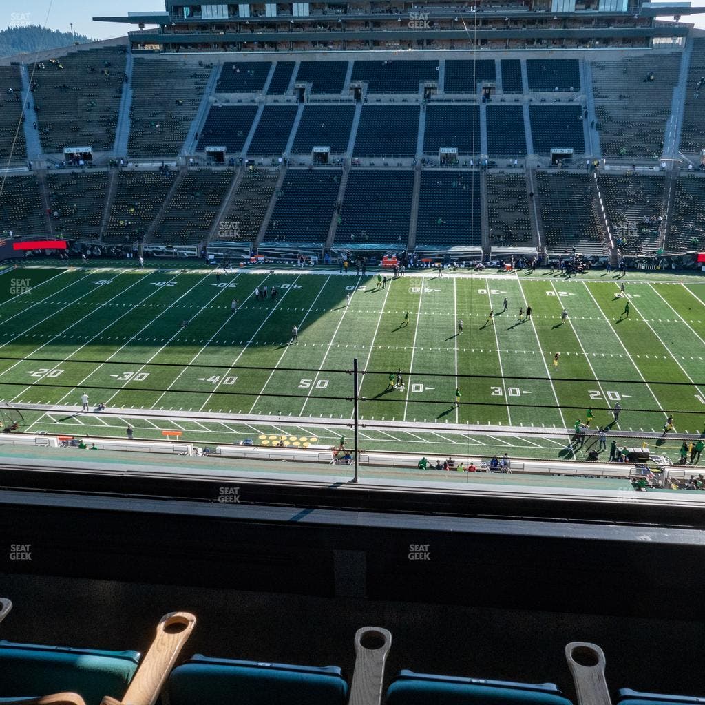 Autzen Stadium - Section Charter Box 3 Seat View