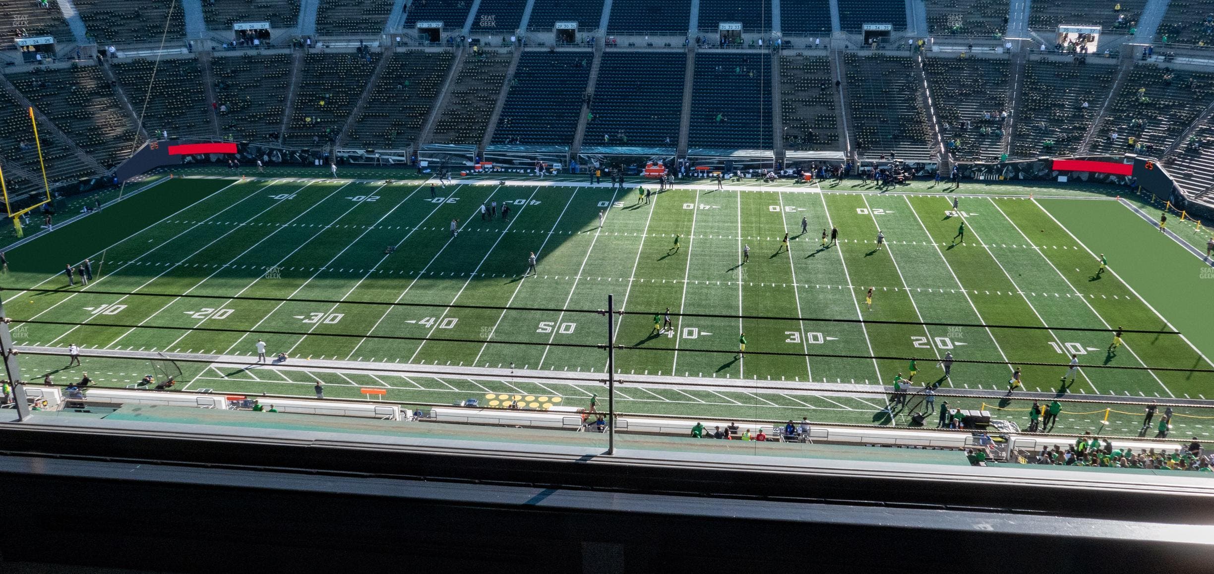 Autzen Stadium - Section Charter Box 3 Seat View