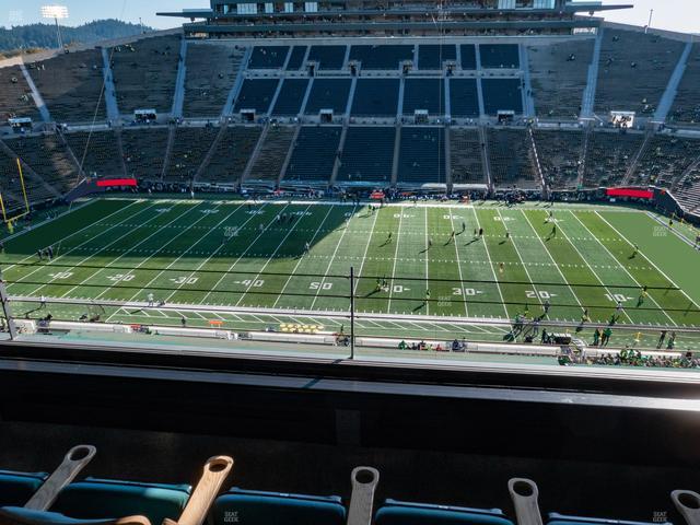 Autzen Stadium - Section Charter Box 3 Seat View