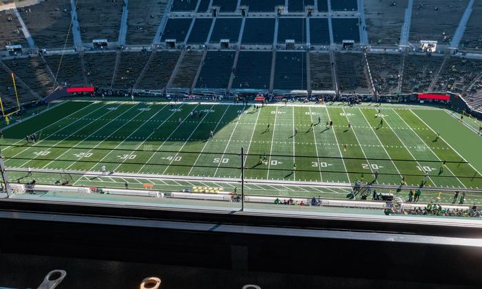 Autzen Stadium - Section Charter Box 3 Seat View
