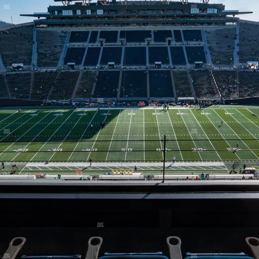Autzen Stadium - Section Charter Box 4 Seat View