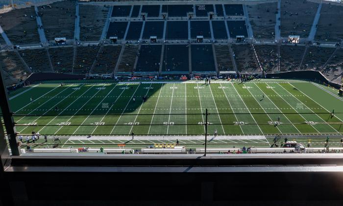 Autzen Stadium - Section Charter Box 4 Seat View