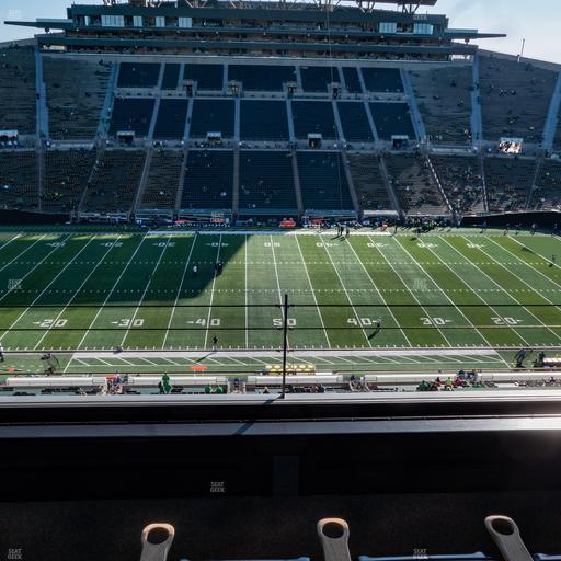 Autzen Stadium - Section Charter Box 5 Seat View