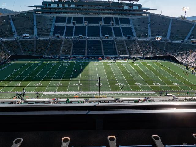 Autzen Stadium - Section Charter Box 5 Seat View