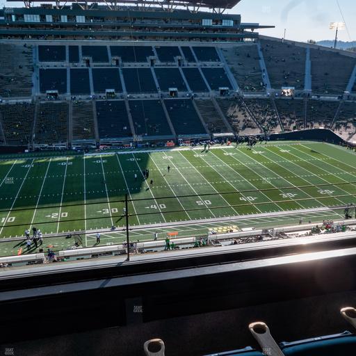 Autzen Stadium - Section Charter Box 7 Seat View