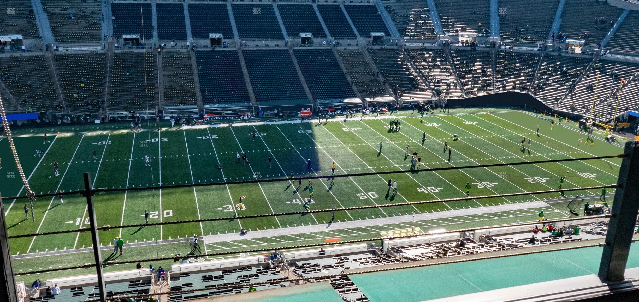 Autzen Stadium - Section Charter Box 8 Seat View