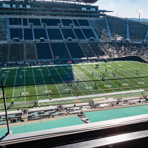 Autzen Stadium - Section Charter Box 8 Seat View