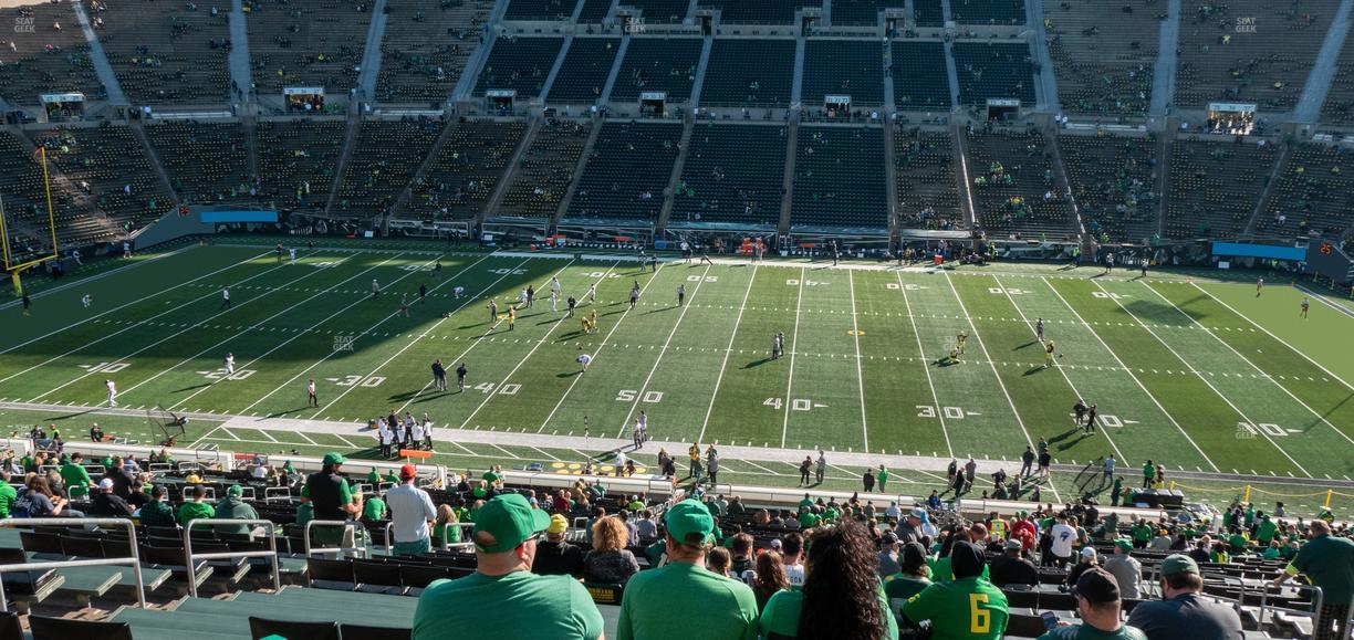 Autzen Stadium - Section Sro 10 Seat View