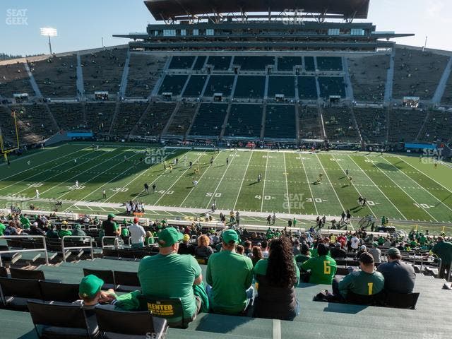Autzen Stadium - Section Sro 10 Seat View