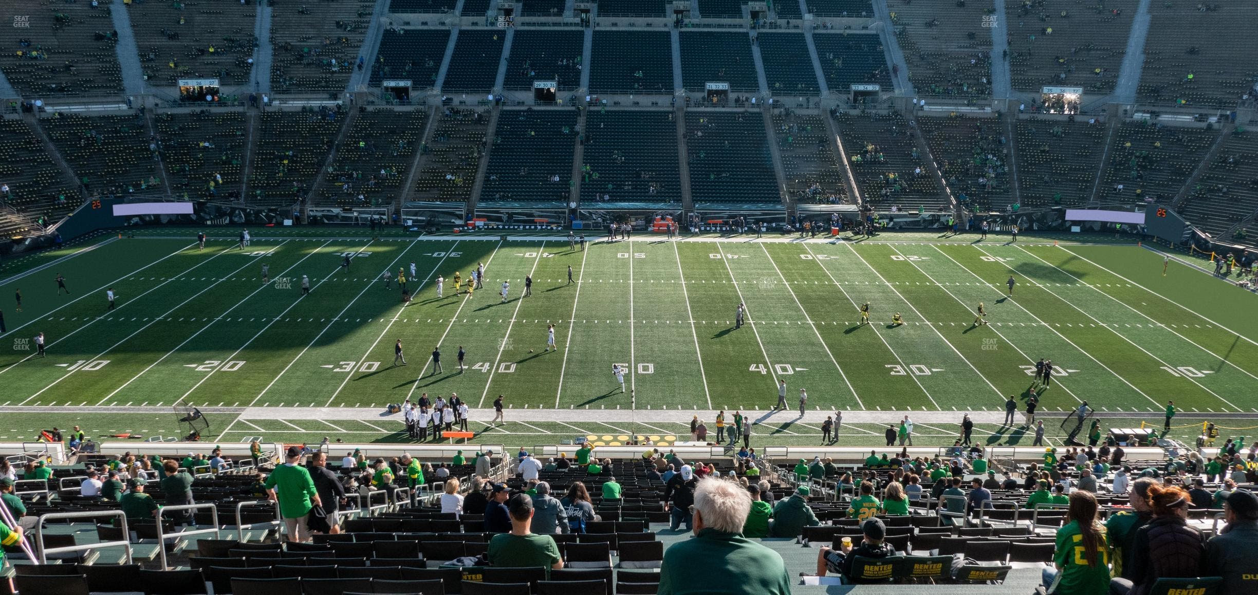 Autzen Stadium - Section Sro 11 Seat View