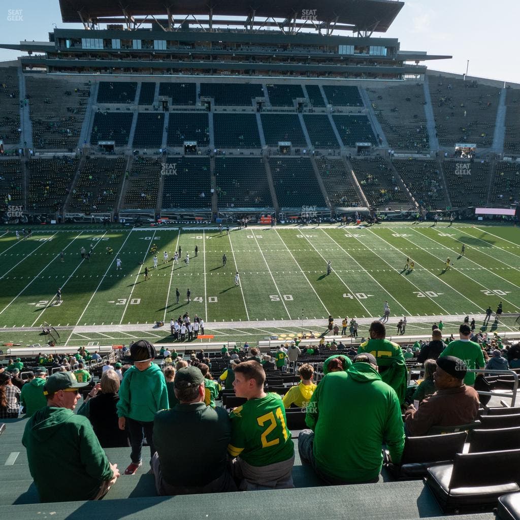 Autzen Stadium - Section Sro 12 Seat View