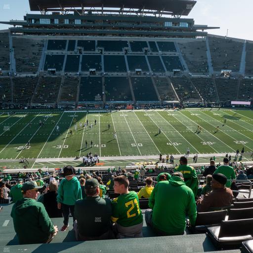 Autzen Stadium - Section Sro 12 Seat View