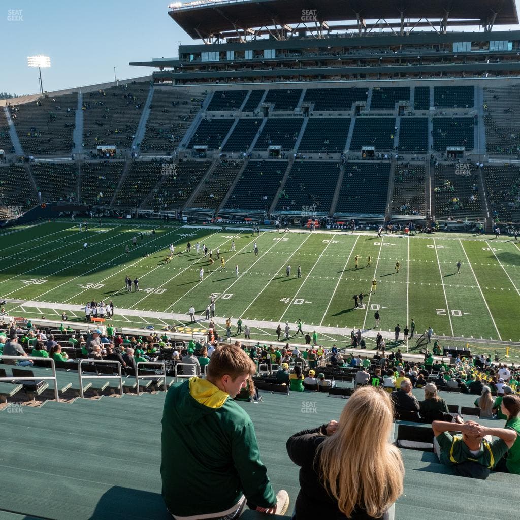 Autzen Stadium - Section Sro Seat View