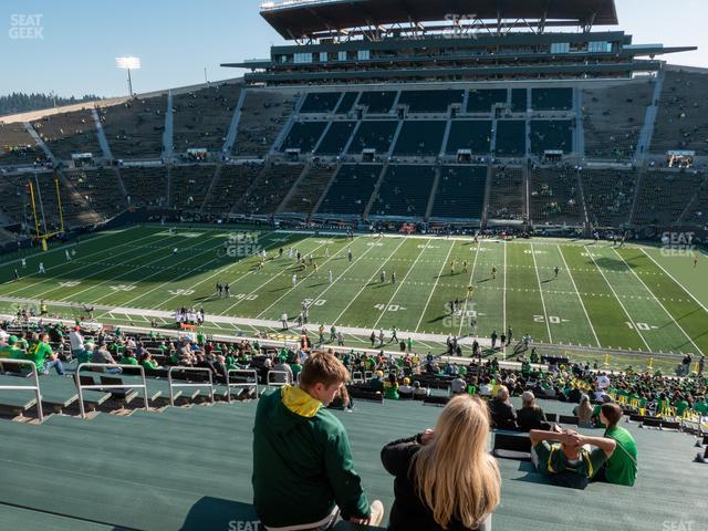 Autzen Stadium - Section Sro Seat View