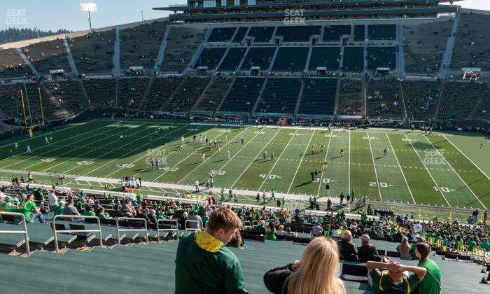 Autzen Stadium - Section Sro Seat View