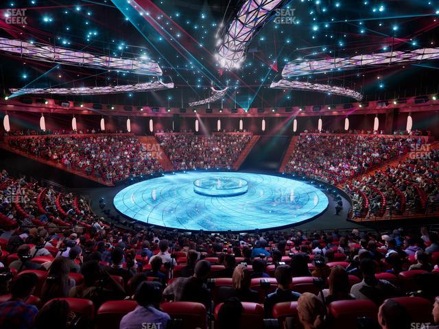 Awakening Theater at Wynn Las Vegas - Section A Seat View Awakening Theater at Wynn Las Vegas - Section A Seat View