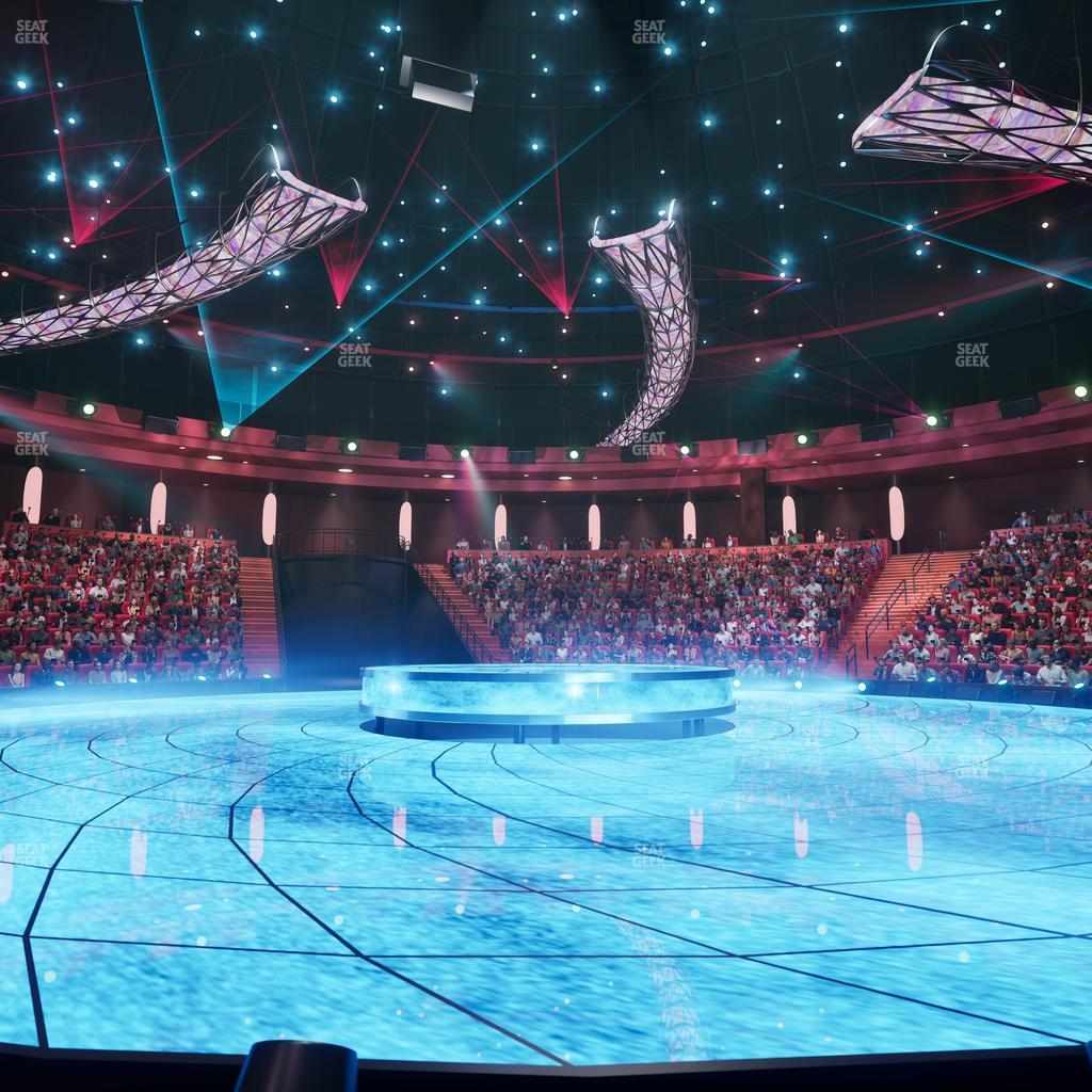 Awakening Theater at Wynn Las Vegas - Section B Seat View