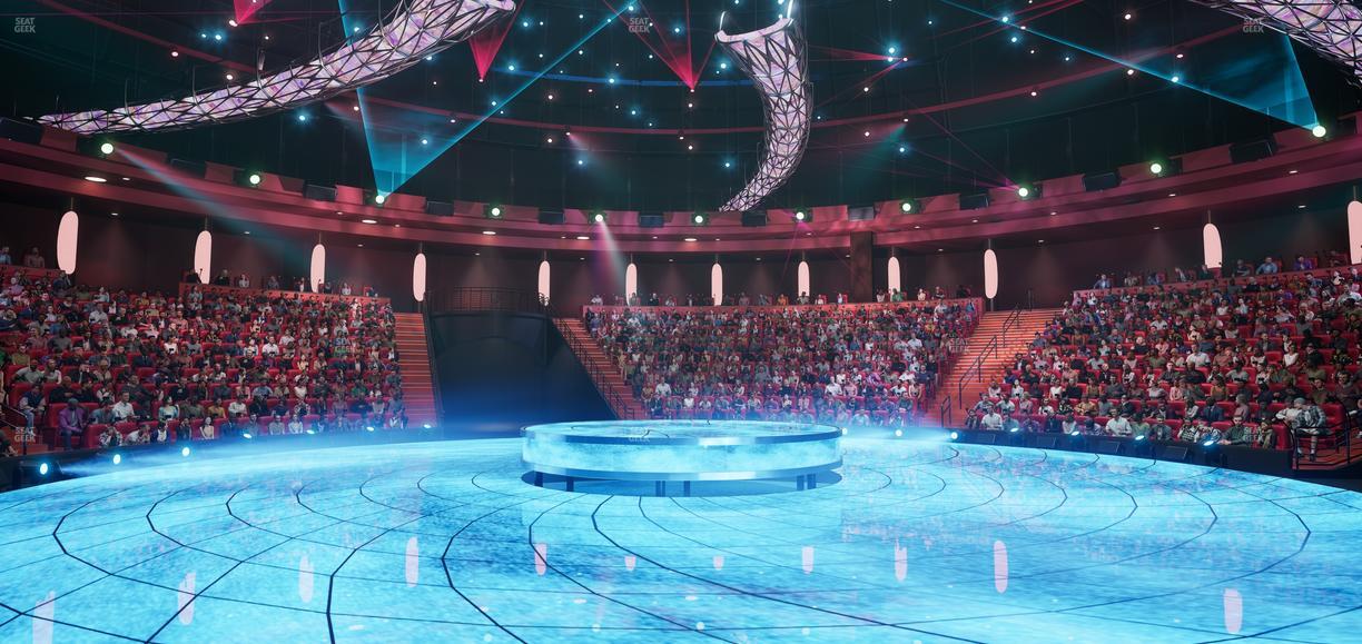 Awakening Theater at Wynn Las Vegas - Section B Seat View