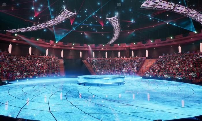 Awakening Theater at Wynn Las Vegas - Section B Seat View