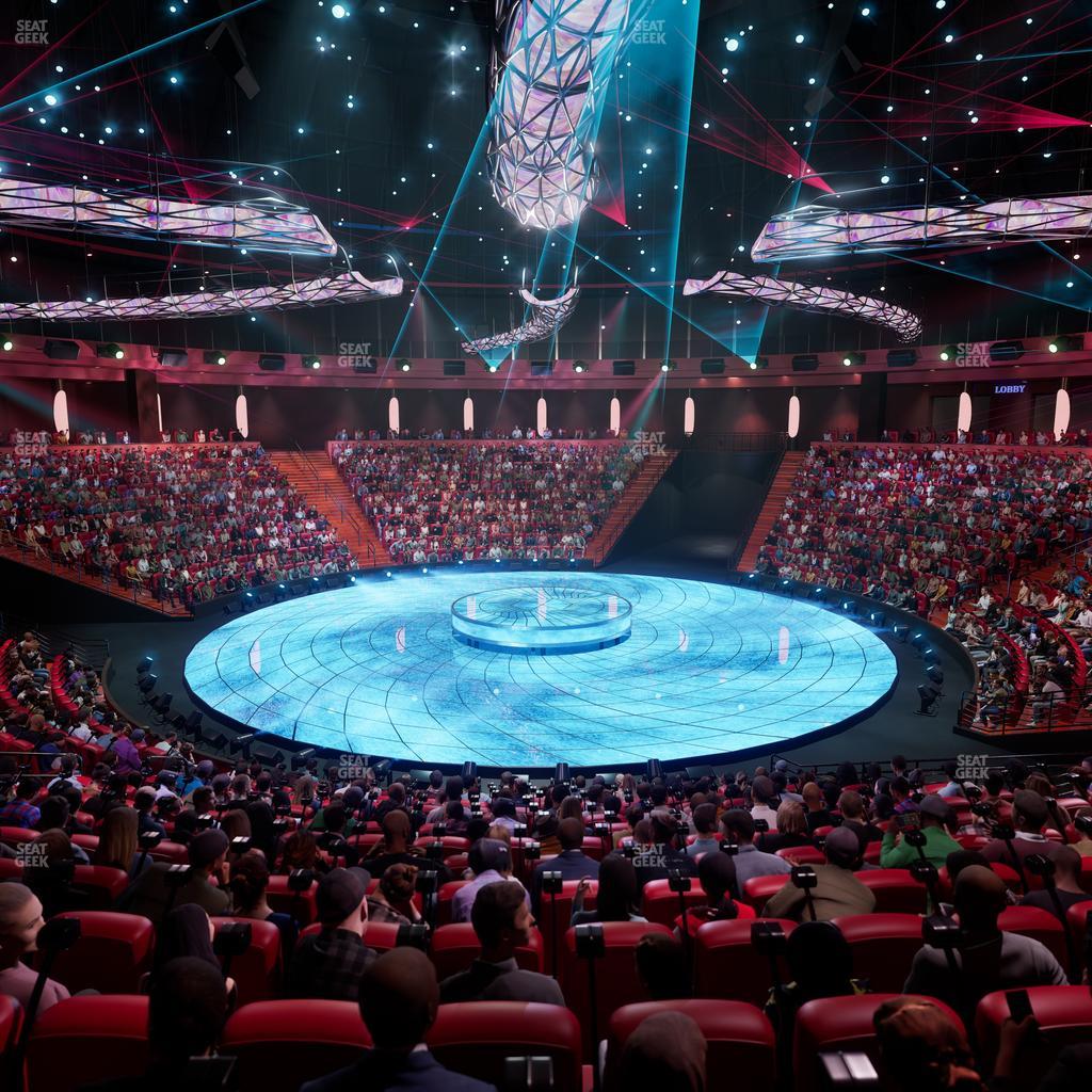 Awakening Theater at Wynn Las Vegas - Section C Seat View
