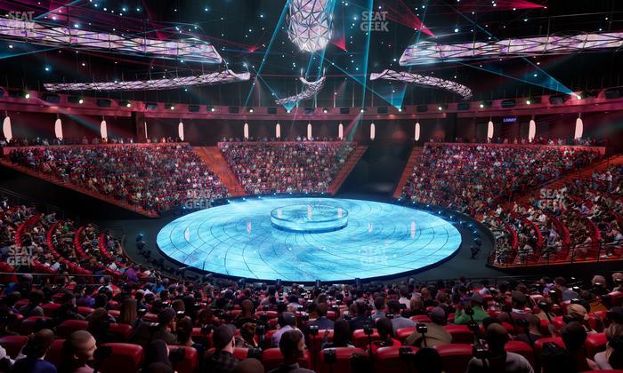 Awakening Theater at Wynn Las Vegas - Section C Seat View