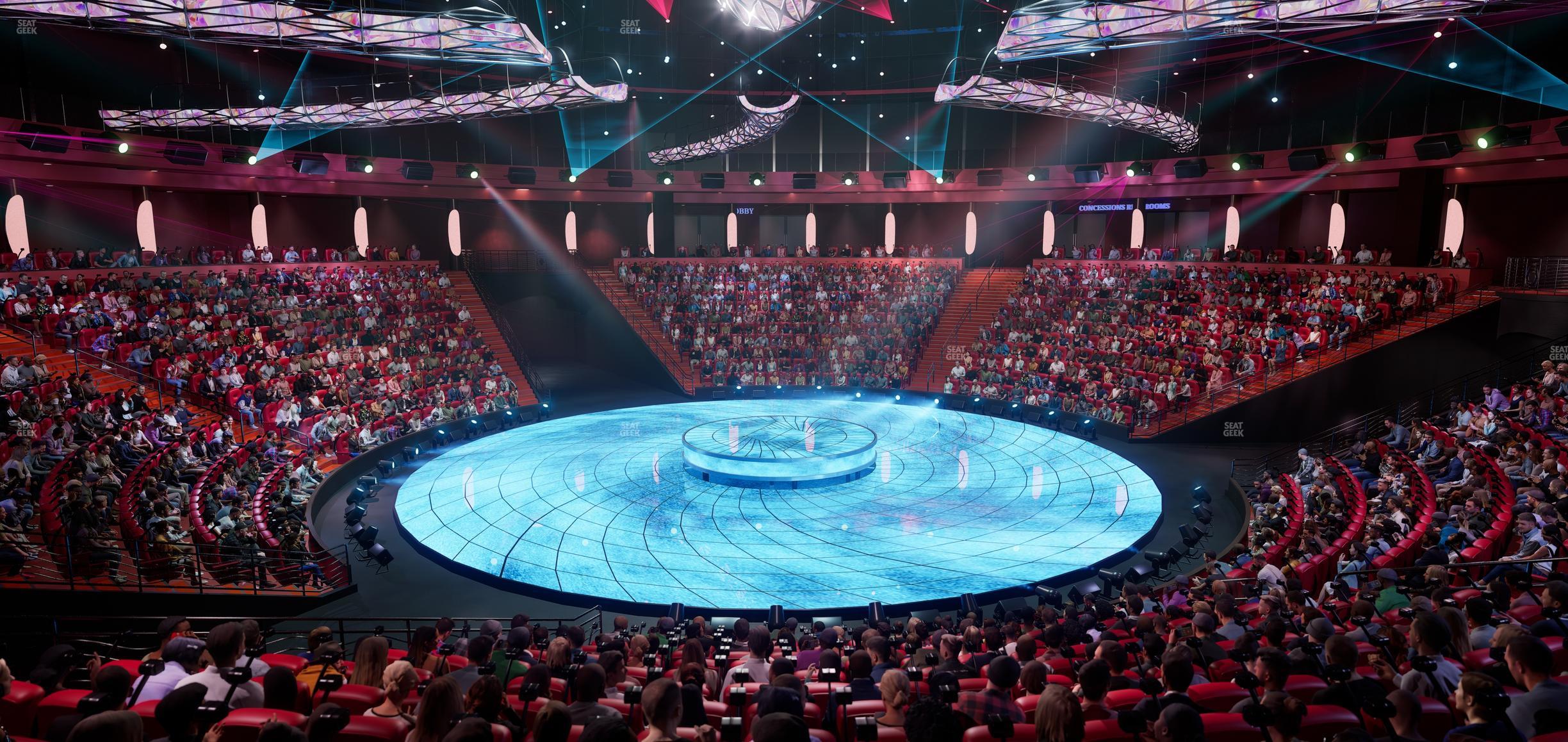 Awakening Theater at Wynn Las Vegas - Section D Seat View