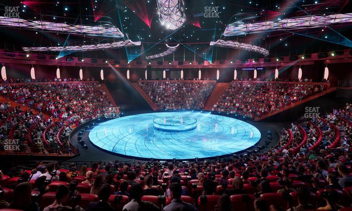 Awakening Theater at Wynn Las Vegas - Section D Seat View